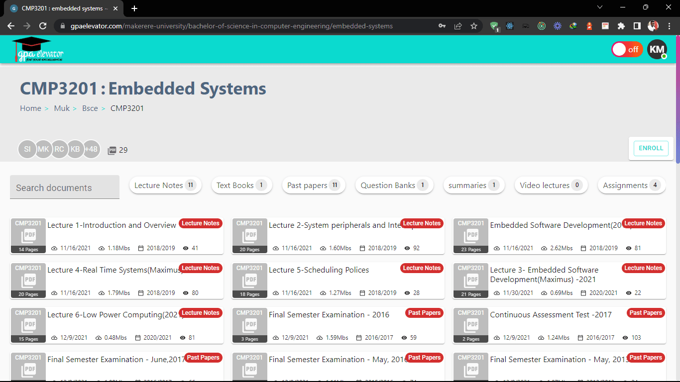 Online Academic Management System for Universities