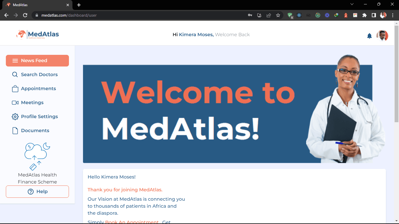 Medatlas Website Connecting Doctors to Patients in Africa